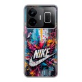 Дизайнерский силиконовый чехол для Realme GT3 Nike Найк