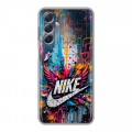 Дизайнерский силиконовый чехол для Samsung Galaxy M54 Nike Найк