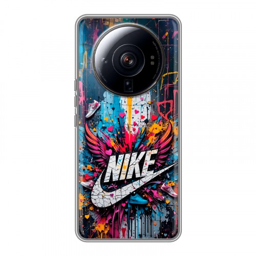Дизайнерский силиконовый чехол для Xiaomi 12S Ultra Nike Найк