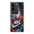 Дизайнерский силиконовый чехол для Vivo S17 Nike Найк