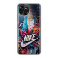 Дизайнерский силиконовый чехол для Itel S23 Nike Найк