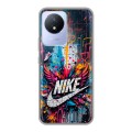 Дизайнерский силиконовый чехол для Vivo Y11 (2023) Nike Найк