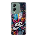 Дизайнерский силиконовый чехол для Vivo Y17s Nike Найк