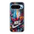 Дизайнерский силиконовый чехол для Google Pixel 9 Nike Найк