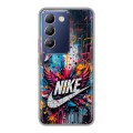 Дизайнерский пластиковый чехол для Vivo V30 Lite Nike Найк