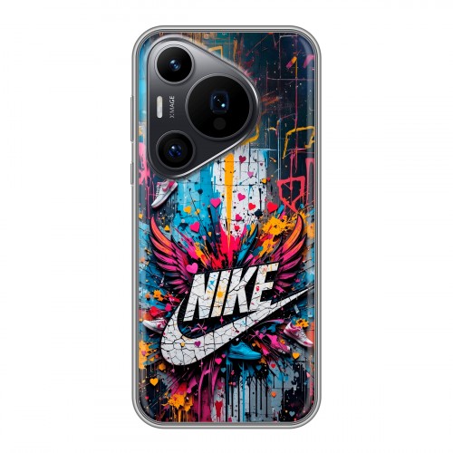 Дизайнерский силиконовый чехол для Huawei Pura 70 Pro Nike Найк