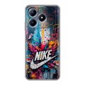 Дизайнерский силиконовый чехол для Realme C63 Nike Найк