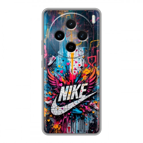 Дизайнерский силиконовый чехол для Vivo X100 Nike Найк