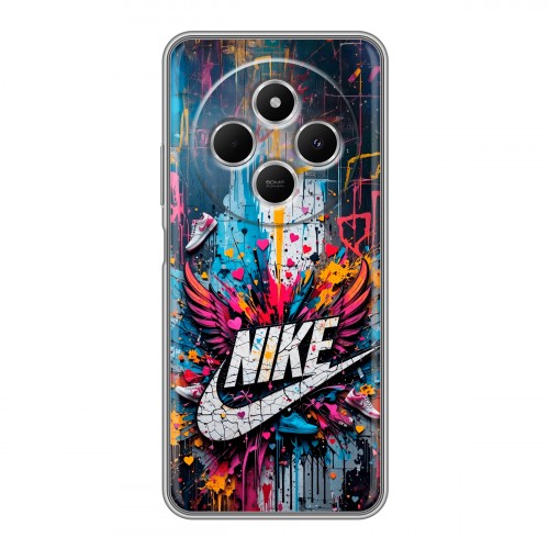Дизайнерский силиконовый чехол для Redmi 14C Nike Найк