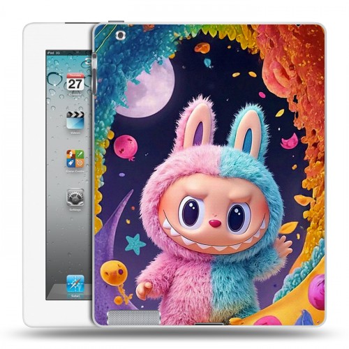 Дизайнерский пластиковый чехол для Ipad 2/3/4 Labubu Лабубу