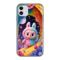 Дизайнерский силиконовый чехол для Iphone 11 Labubu Лабубу