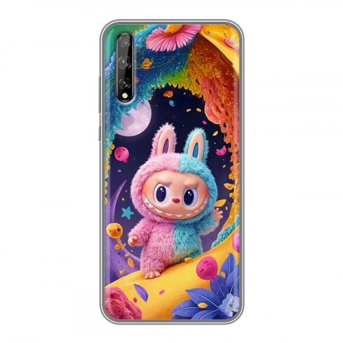 Дизайнерский силиконовый чехол для Huawei Y8p Labubu Лабубу