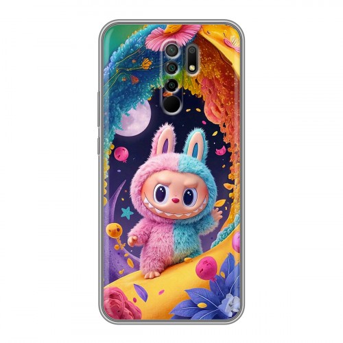 Дизайнерский силиконовый чехол для Xiaomi RedMi 9 Labubu Лабубу