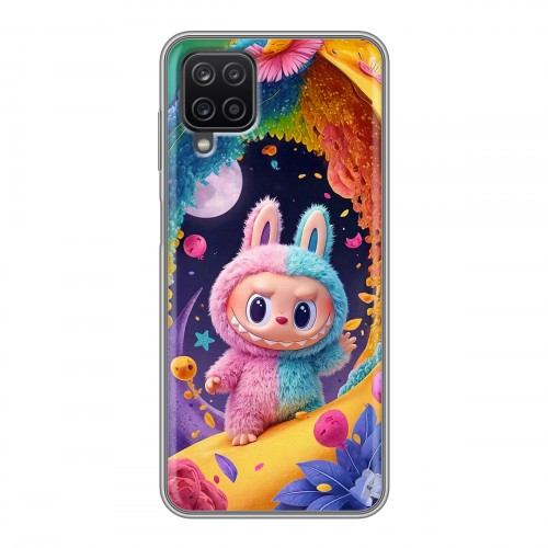 Дизайнерский силиконовый чехол для Samsung Galaxy A12 Labubu Лабубу