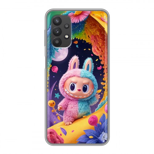 Дизайнерский силиконовый чехол для Samsung Galaxy A32 Labubu Лабубу