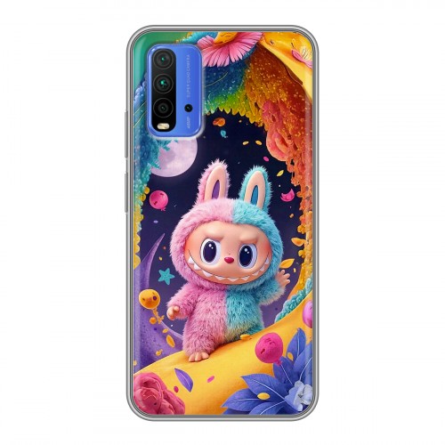 Дизайнерский силиконовый чехол для Xiaomi RedMi 9T Labubu Лабубу
