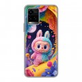 Дизайнерский силиконовый чехол для Vivo Y33s Labubu Лабубу