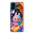 Дизайнерский пластиковый чехол для TCL 20B Labubu Лабубу