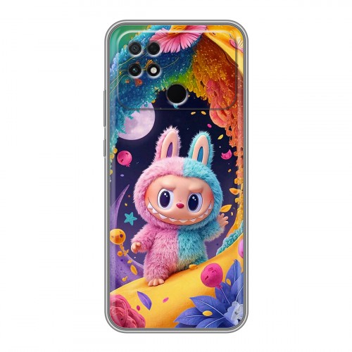 Дизайнерский силиконовый чехол для Xiaomi Poco C40 Labubu Лабубу