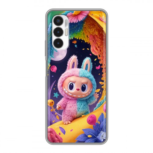 Дизайнерский силиконовый чехол для Tecno Pova 3 Labubu Лабубу