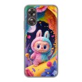 Дизайнерский пластиковый чехол для OPPO A17 Labubu Лабубу