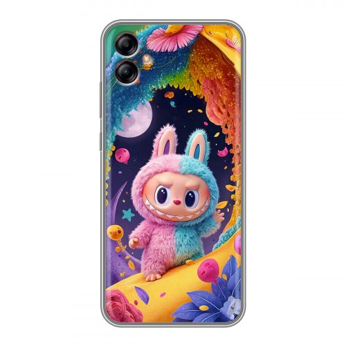 Дизайнерский силиконовый чехол для Samsung Galaxy A04e Labubu Лабубу