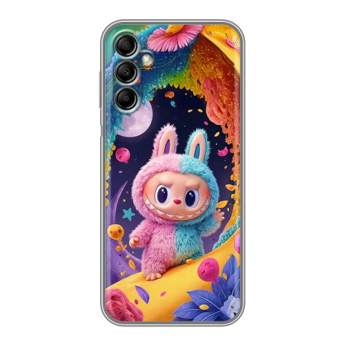 Дизайнерский силиконовый чехол для Samsung Galaxy A14 Labubu Лабубу