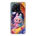 Дизайнерский пластиковый чехол для Xiaomi 13T Labubu Лабубу