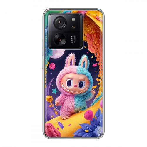 Дизайнерский силиконовый чехол для Xiaomi 13T Labubu Лабубу