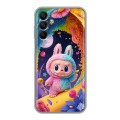 Дизайнерский силиконовый чехол для Samsung Galaxy A15 Labubu Лабубу