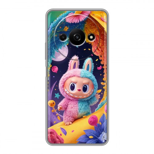 Дизайнерский силиконовый чехол для Xiaomi RedMi A3 Labubu Лабубу