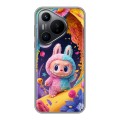 Дизайнерский пластиковый чехол для Huawei Pura 70 Labubu Лабубу