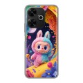 Дизайнерский пластиковый чехол для RedMi 13 4G Labubu Лабубу
