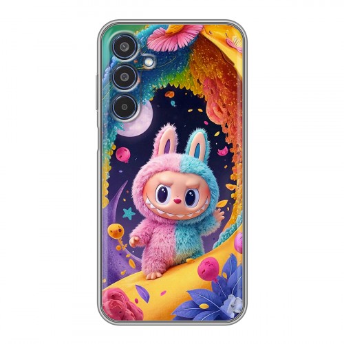 Дизайнерский силиконовый чехол для Samsung Galaxy M35 Labubu Лабубу