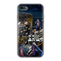 Дизайнерский силиконовый чехол для Iphone 7 Messi Barcelona