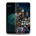 Дизайнерский силиконовый чехол для Xiaomi Mi A2 Messi Barcelona