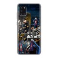 Дизайнерский силиконовый чехол для Samsung Galaxy A31 Messi Barcelona