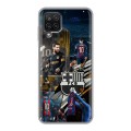 Дизайнерский пластиковый чехол для Samsung Galaxy A12 Messi Barcelona