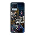 Дизайнерский силиконовый чехол для Realme 8 Messi Barcelona