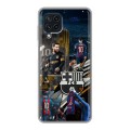 Дизайнерский силиконовый чехол для Samsung Galaxy A22 Messi Barcelona
