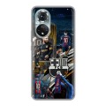 Дизайнерский силиконовый чехол для Huawei Honor 50 Messi Barcelona