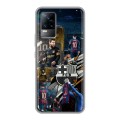 Дизайнерский силиконовый чехол для Vivo V21e Messi Barcelona