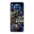 Дизайнерский силиконовый чехол для Huawei Nova 8i Messi Barcelona