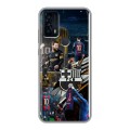 Дизайнерский силиконовый чехол для TCL 20B Messi Barcelona