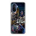 Дизайнерский силиконовый чехол для Huawei Nova Y70 Messi Barcelona