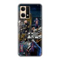 Дизайнерский силиконовый чехол для OPPO Reno7 Messi Barcelona