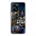 Дизайнерский силиконовый чехол для Vivo Y16 Messi Barcelona