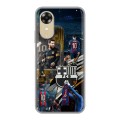 Дизайнерский силиконовый чехол для OPPO A17k Messi Barcelona