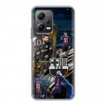Дизайнерский силиконовый чехол для Xiaomi Poco X5 Messi Barcelona