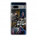 Дизайнерский силиконовый чехол для Google Pixel 7A Messi Barcelona